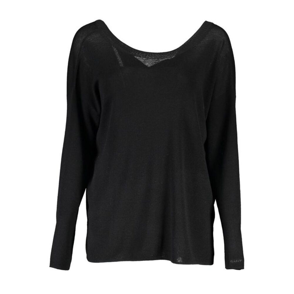 Gant Black Wool Women Women's Sweater